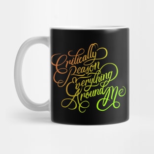 Critically Reason Everything Around Me (CREAM) orange/green Mug